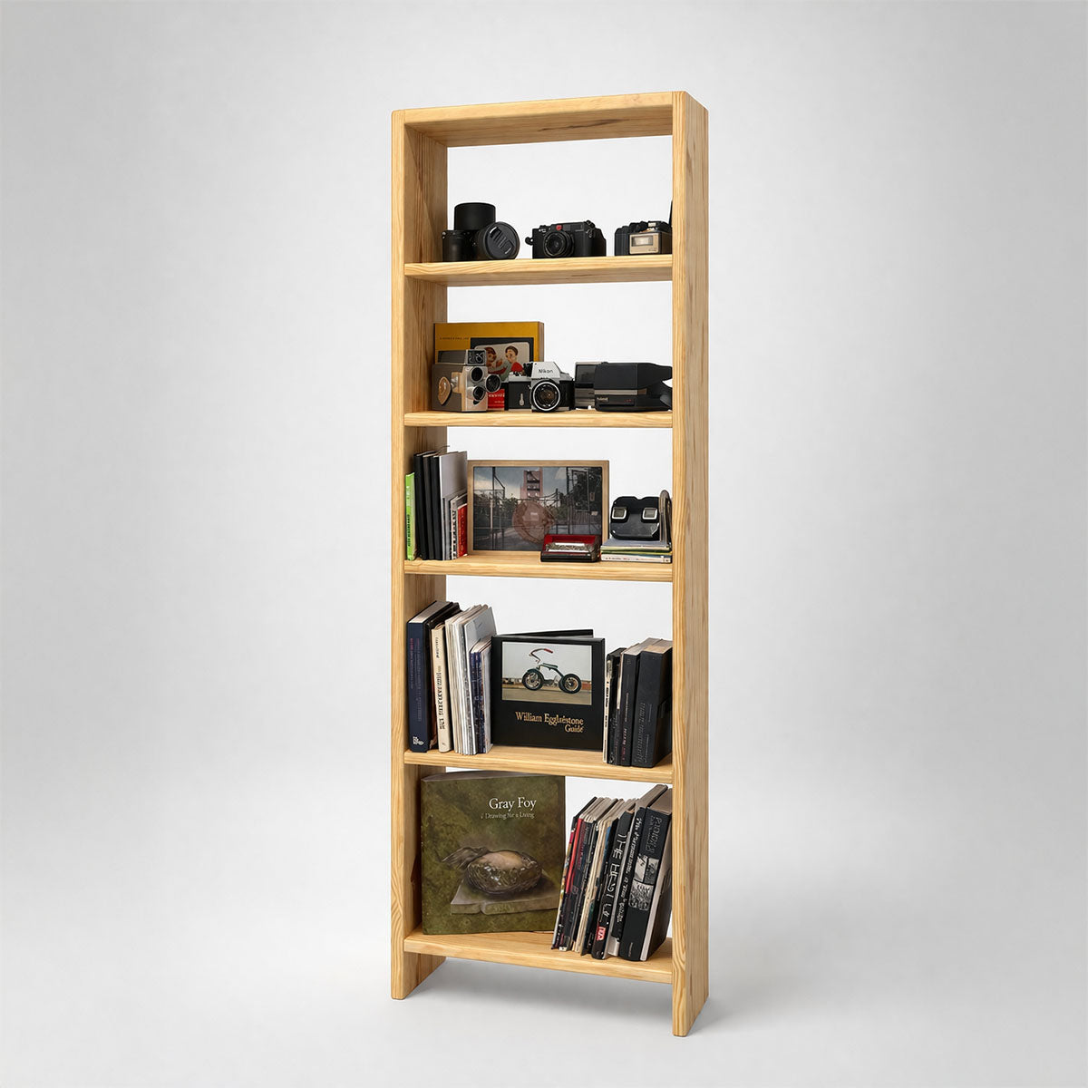 Mid-Century Modern Bookshelf