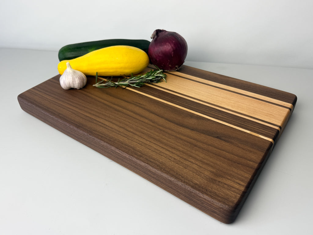 Handmade Walnut & Hard Maple Cutting Board